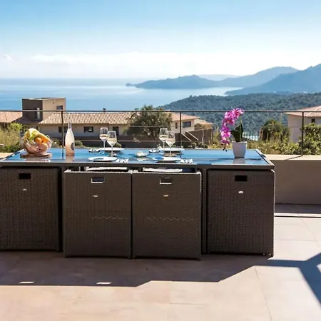 Standing Palombaggia 10 Personnes Vue Mer, Piscine Villa