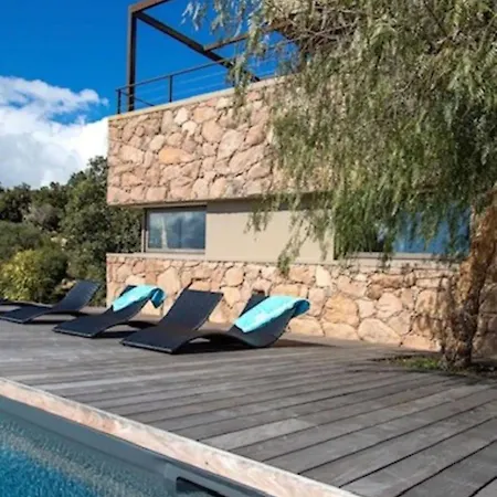Standing Palombaggia 10 Personnes Vue Mer, Piscine Villa