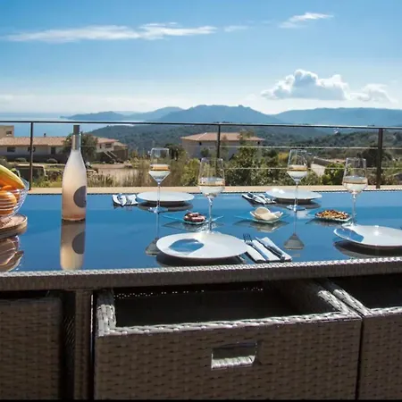 Villa Standing Palombaggia 10 Personnes Vue Mer, Piscine *